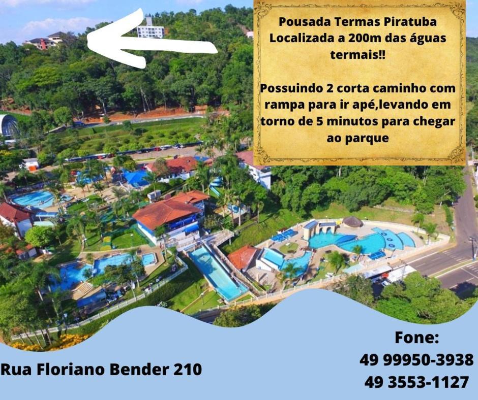 Pousada Termas بيراتوبا المظهر الخارجي الصورة